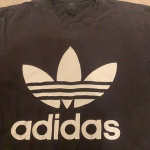 Adidas t shirt tri foil vintage